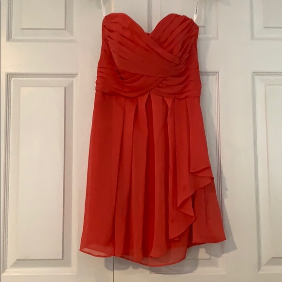 Coral bridesmaids dress - Picture 1 of 2